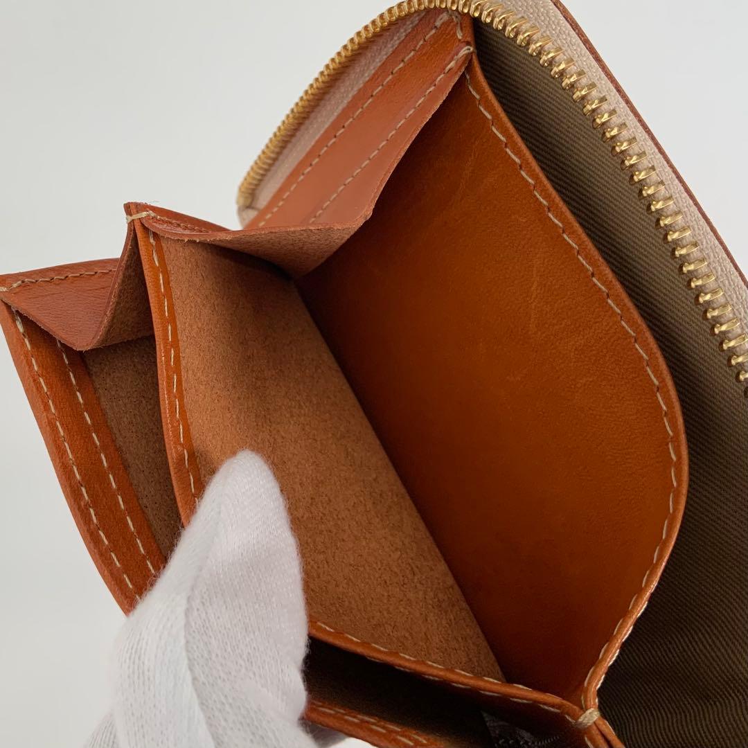 最終値下♪HUKURO フクロ 二つ折り財布 大きく開く小さな財布