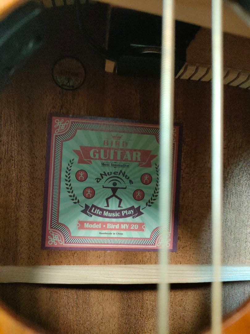 aNueNue Bird MY 20（E）アコースティックギター