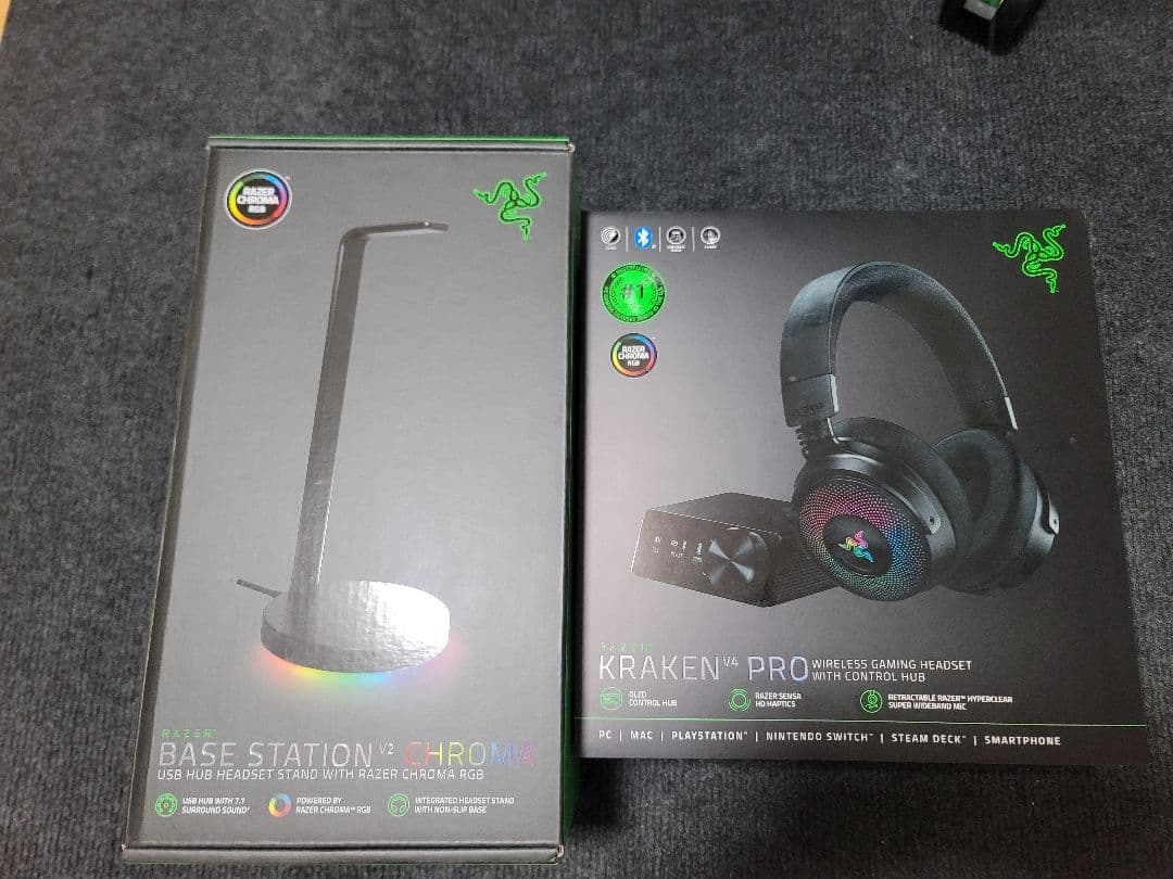Razer Kraken V4 Pro ゲーミングヘッドセット