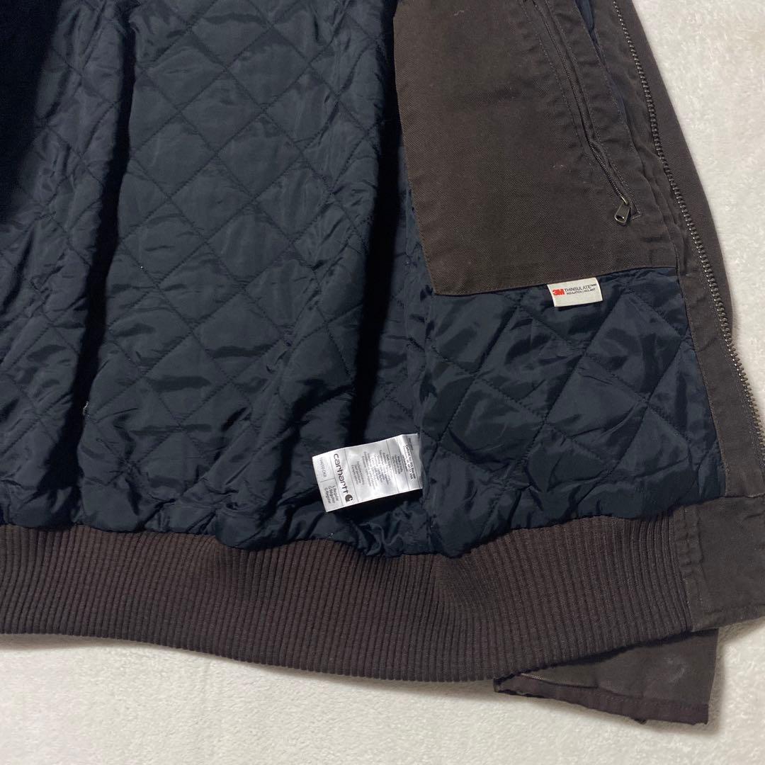 ✨希少✨Carhartt ダークブラウン フード付きジャンパー