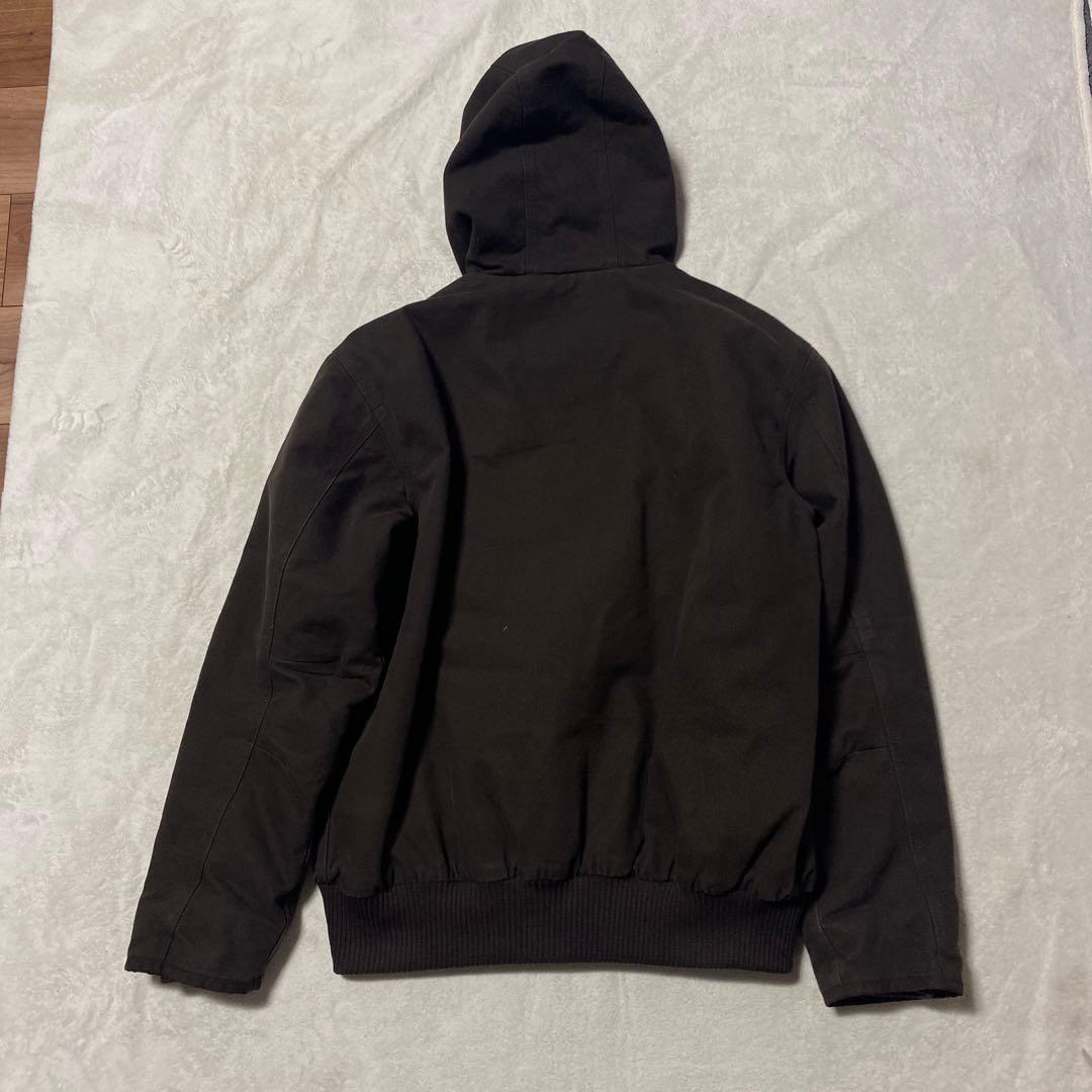✨希少✨Carhartt ダークブラウン フード付きジャンパー
