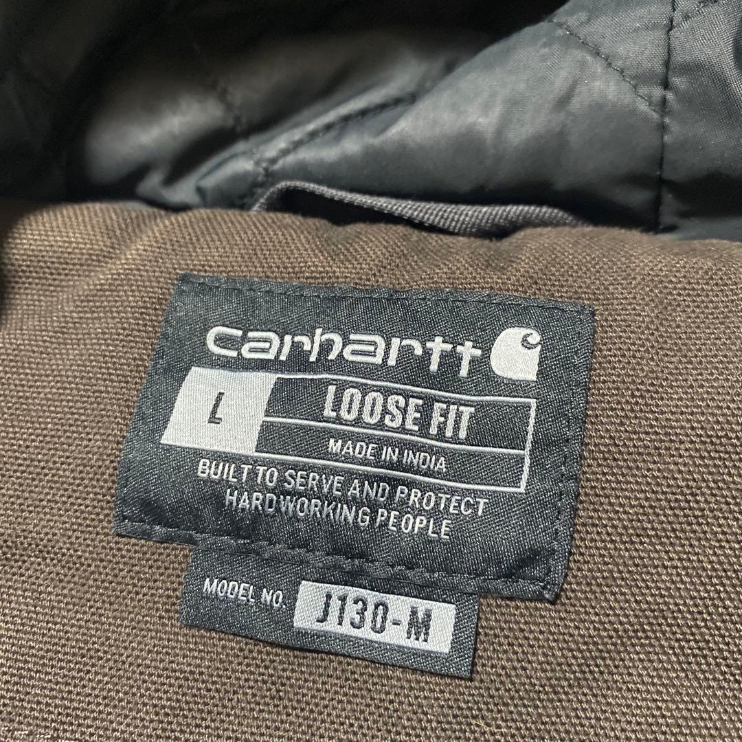 ✨希少✨Carhartt ダークブラウン フード付きジャンパー