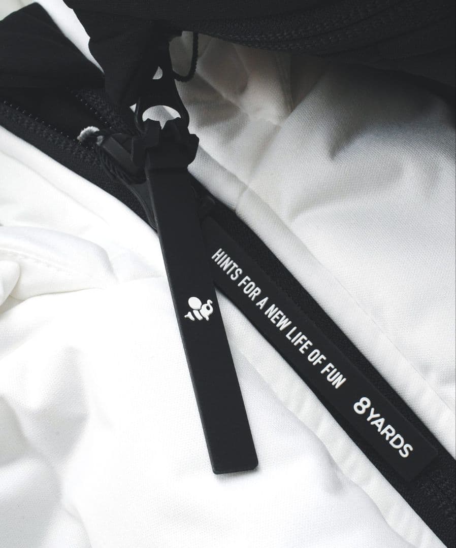 Y*y様 8YARDS ハチヤーズ ホワイト 中綿ビックフーディー L