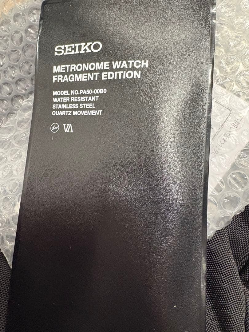 セイコー　メトロノームウォッチ　フラグメント　ホワイト　新品