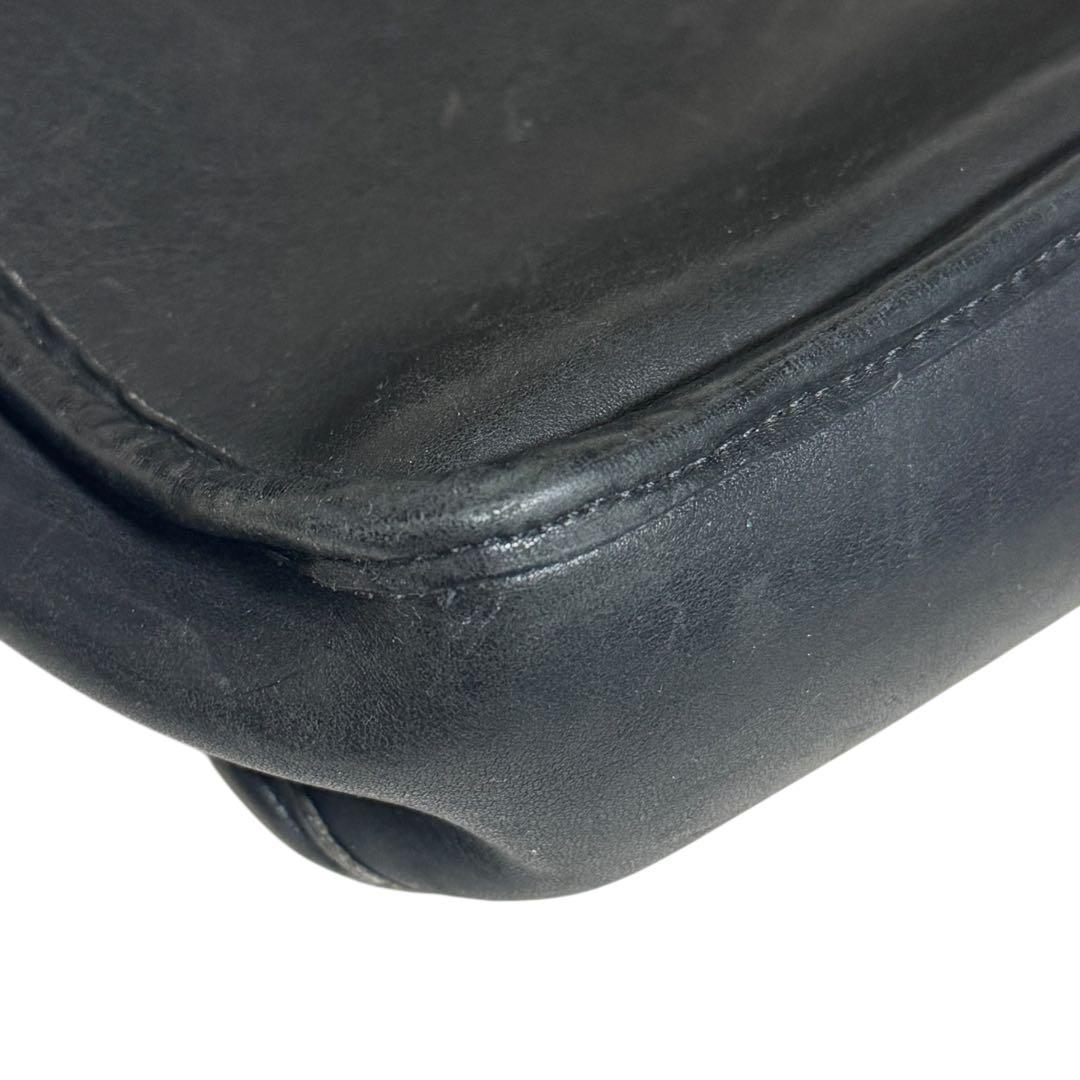 OLD COACH オールドコーチ レザー ブリーフバッグ 2wayバッグ 黒