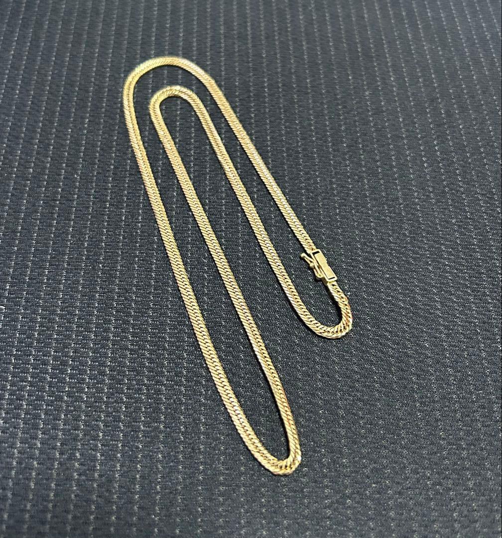 再出品 喜平ネックレスK18 14.4g 50㎝ 12面トリプル