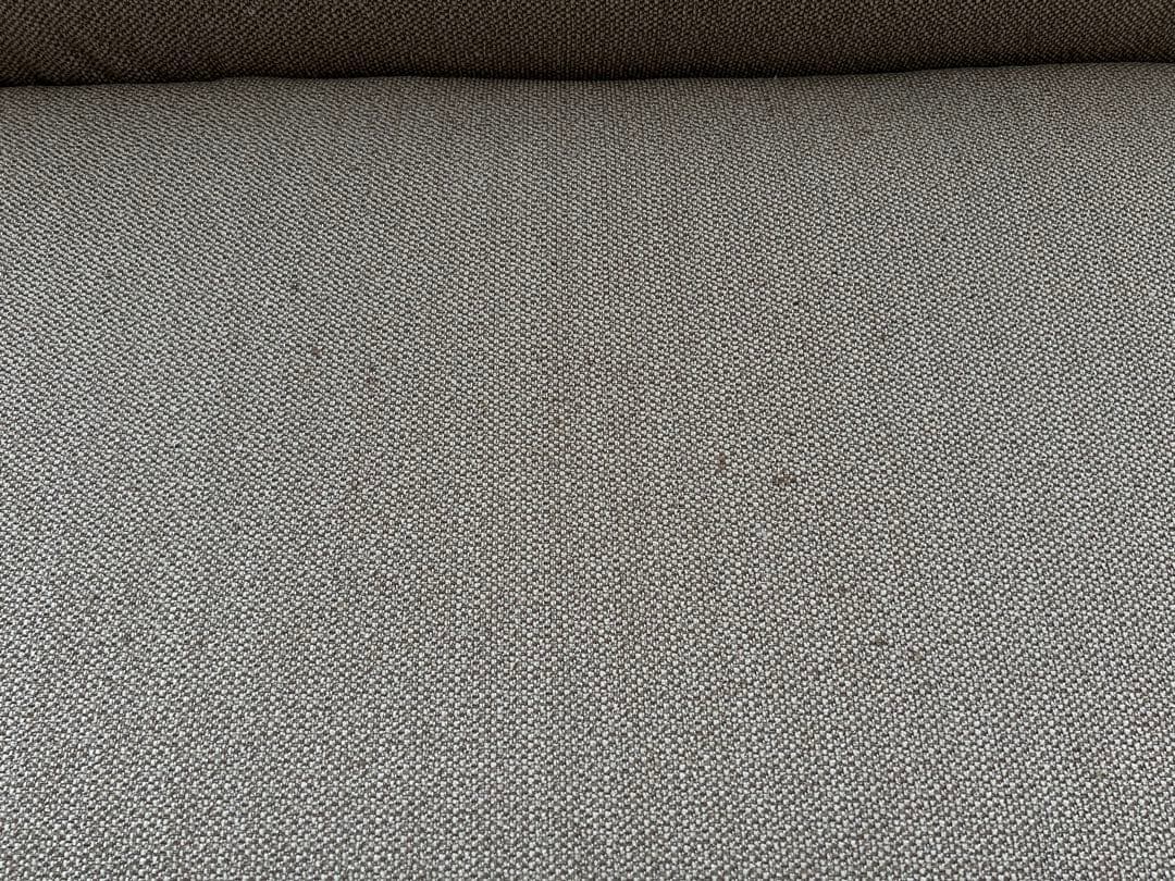 JSK　高級家具POLISソファSOL2P ベージュ/オレンジ替カバー付き