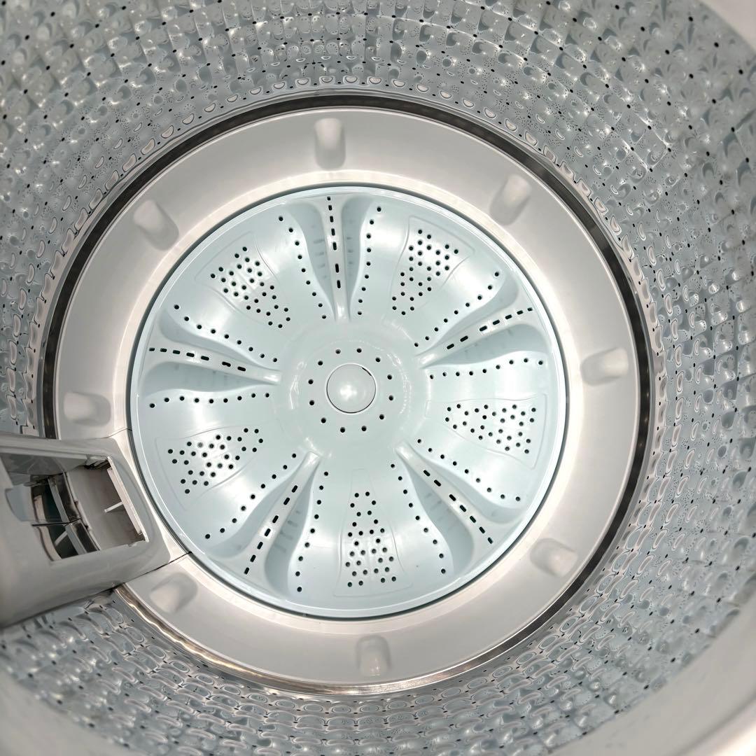 2022年製 洗濯機 一人暮らし 単身用 5kg 保証付 送料無料 アクア 美品