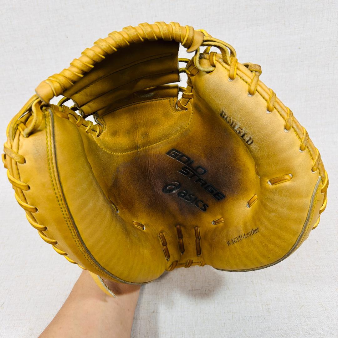 ASICS ゴールドステージ スピードテックQR 硬式 キャッチャーミット