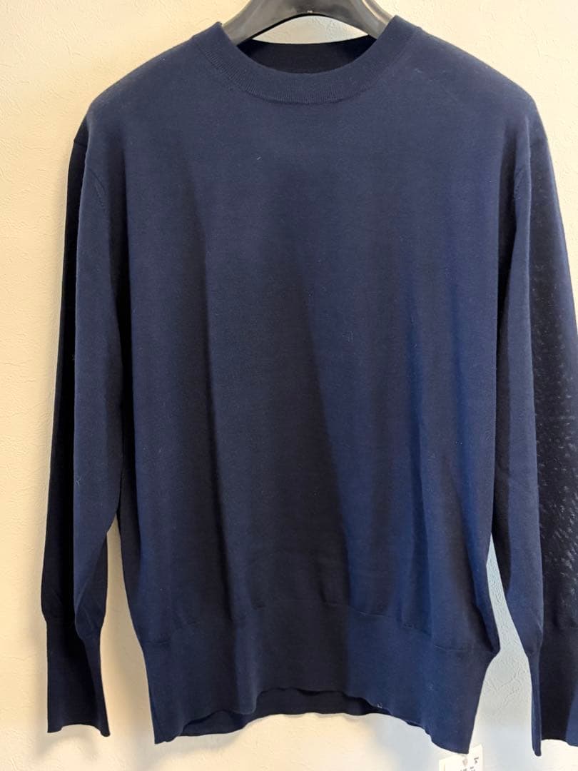 スピック&スパン　18Gクルーネックプルオーバー　新品未使用タグ付き