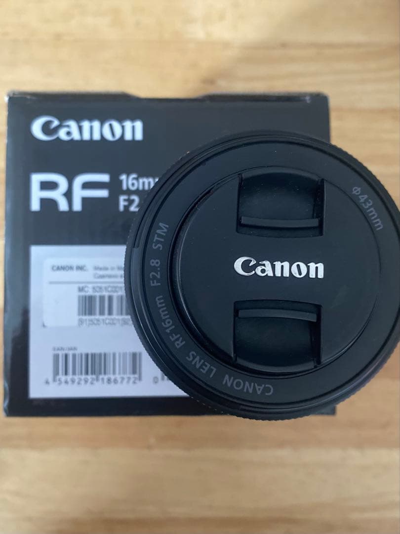 Canon RF 16mm F2.8 STM レンズ【星空撮影用フィルター付き】
