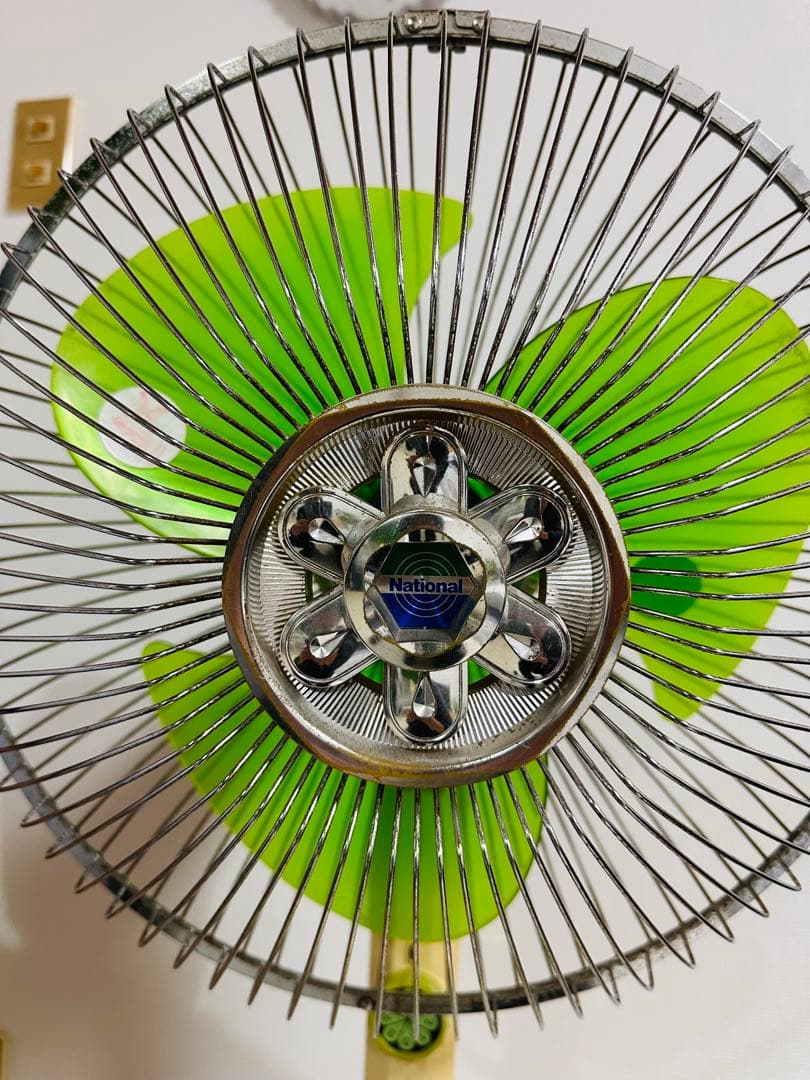 昭和レトロ National ナショナル 扇風機 洋間扇 3枚羽 F-30W1K