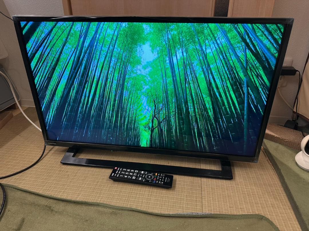 東芝 TOSHIBA　レグザ　テレビ 32型　32S22　2019年製　極美品！