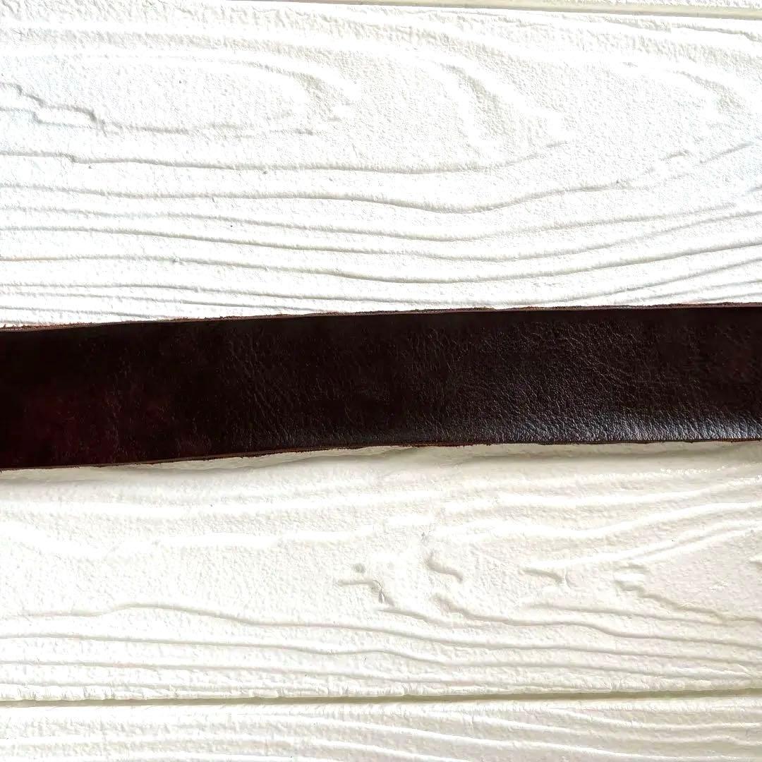 高級✨Kippys スワロフスキー スタッズ 装飾 ブラウンレザーベルト ピンク