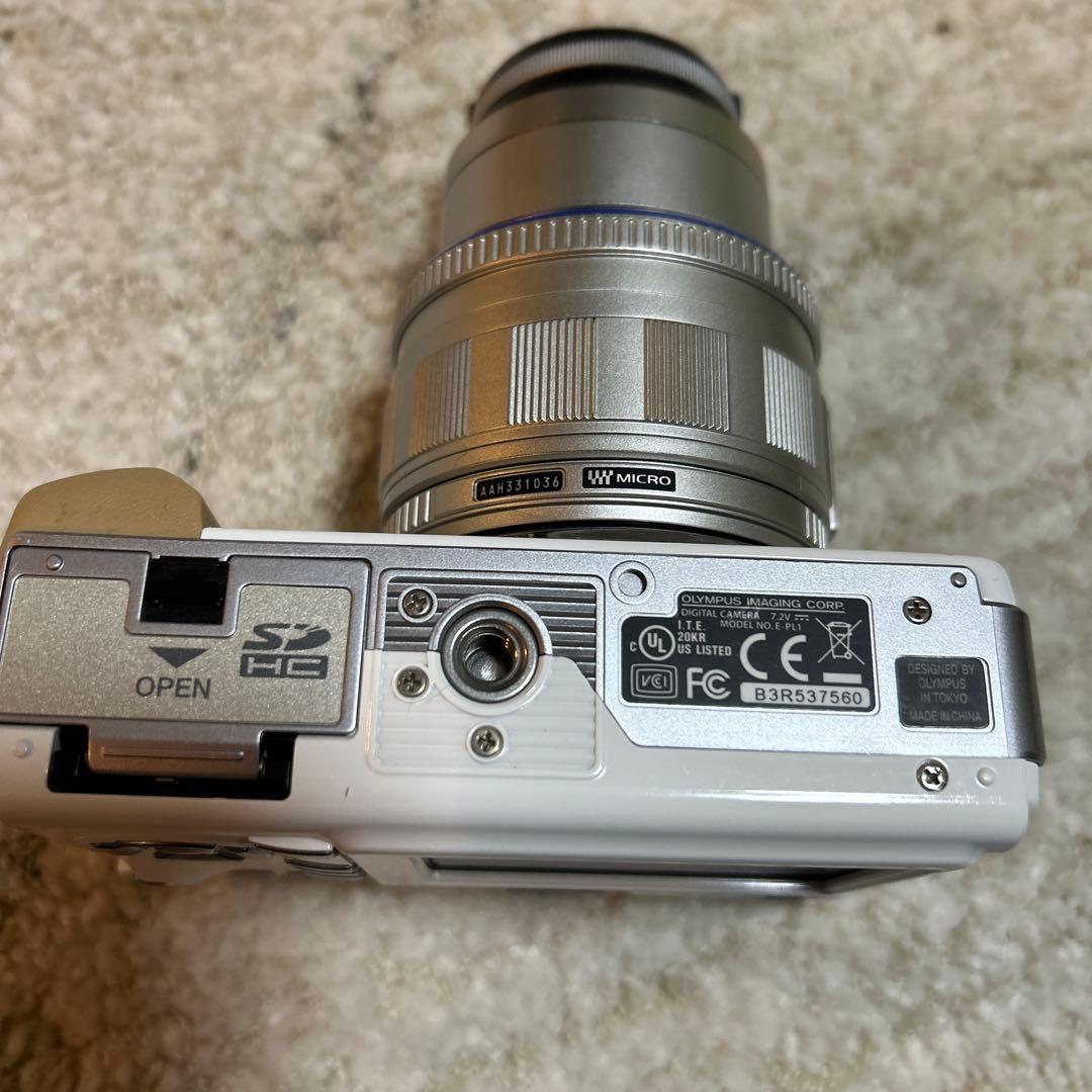 OLYMPUS E-PL1 ミラーレスカメラ レンズ2本セット【ジャンク】