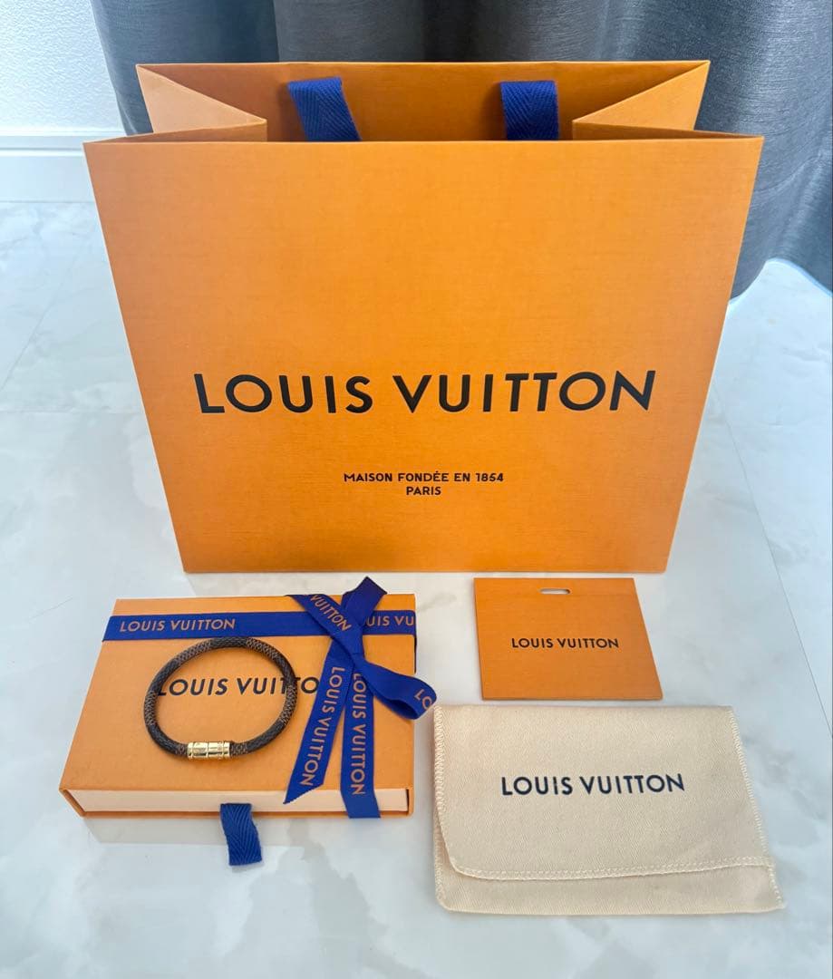 ✨極美品✨ ルイヴィトン ダミエ ブレスレット ブラスレ・キープイットM6139