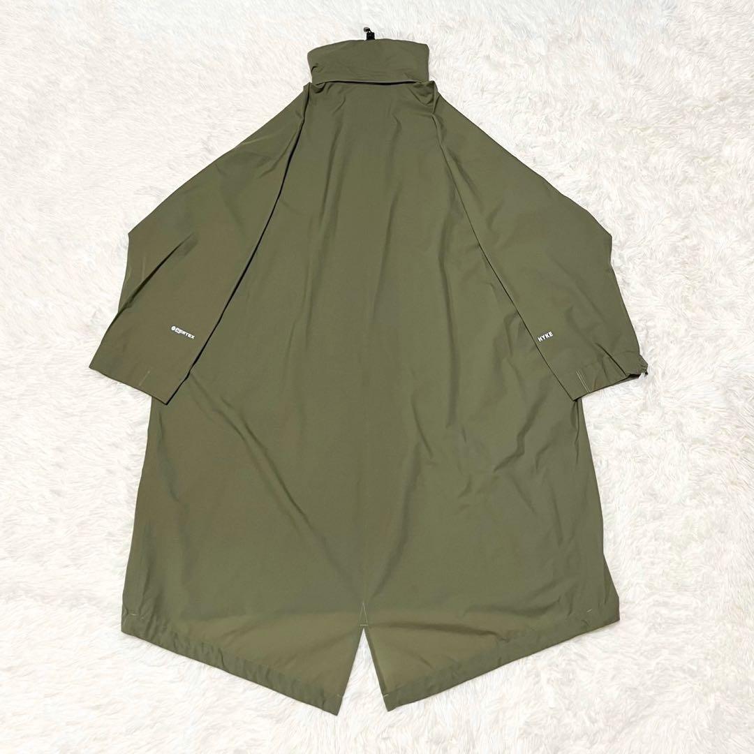 【美品】 HYKE ハイク PERTEX M65 オリーブ パーテックス コート