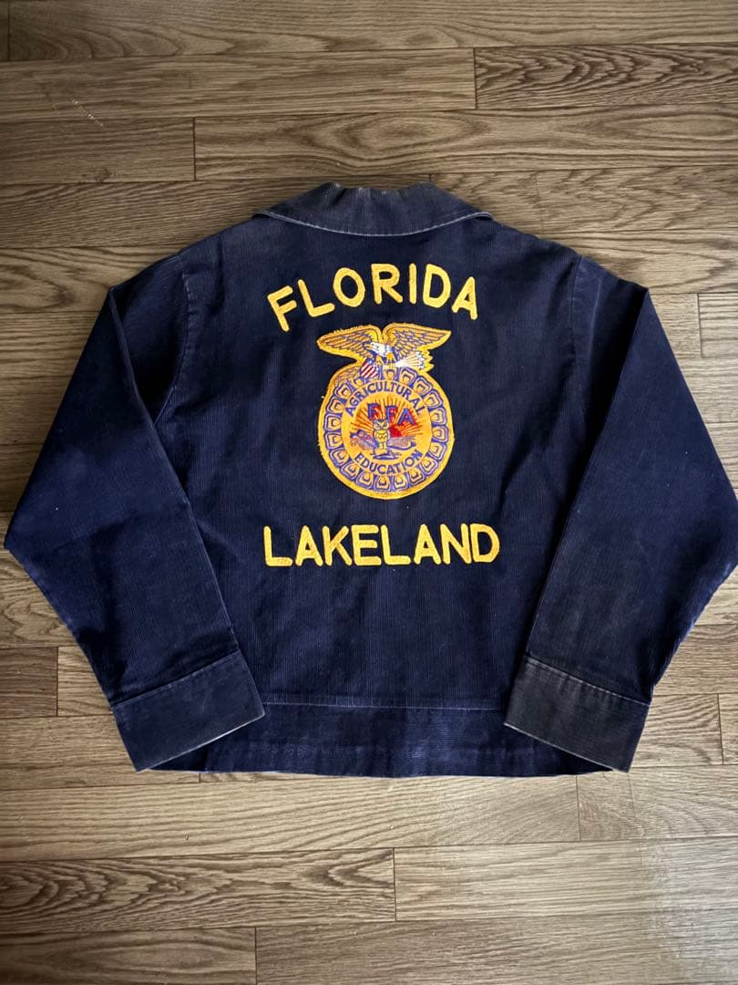 【希少サイズ】 80s ~ 濃紺　FFA ジャケット 　lot100-40程度