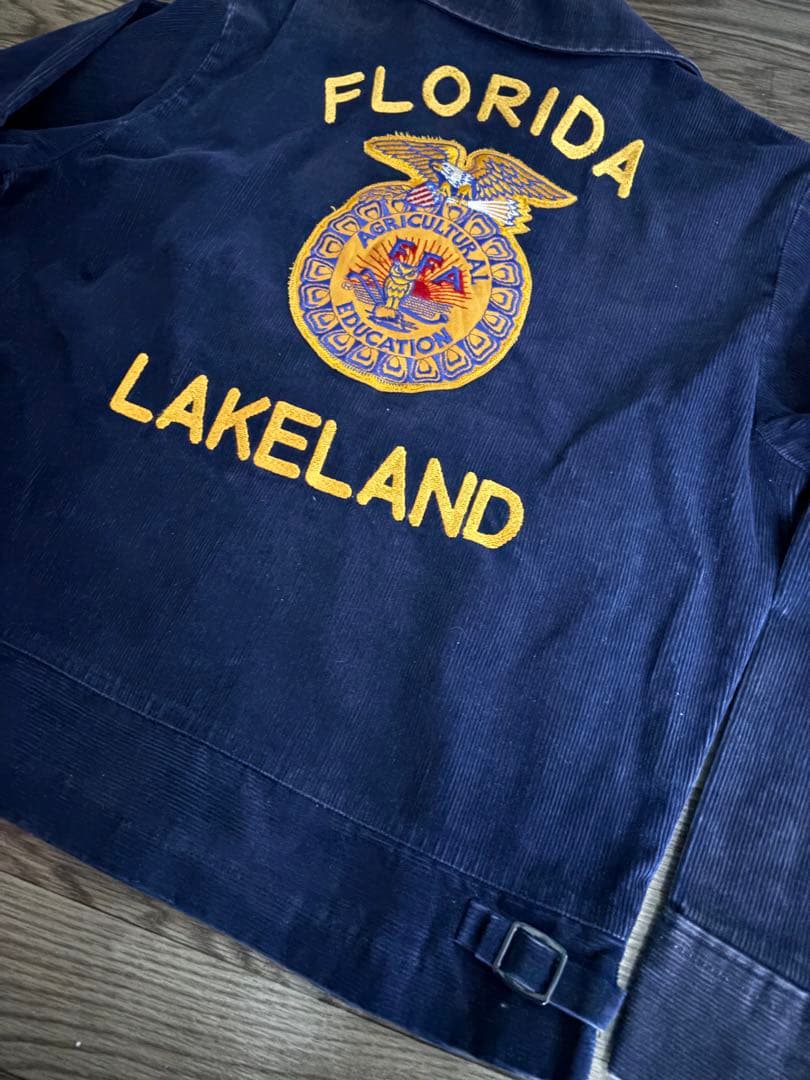 【希少サイズ】 80s ~ 濃紺　FFA ジャケット 　lot100-40程度