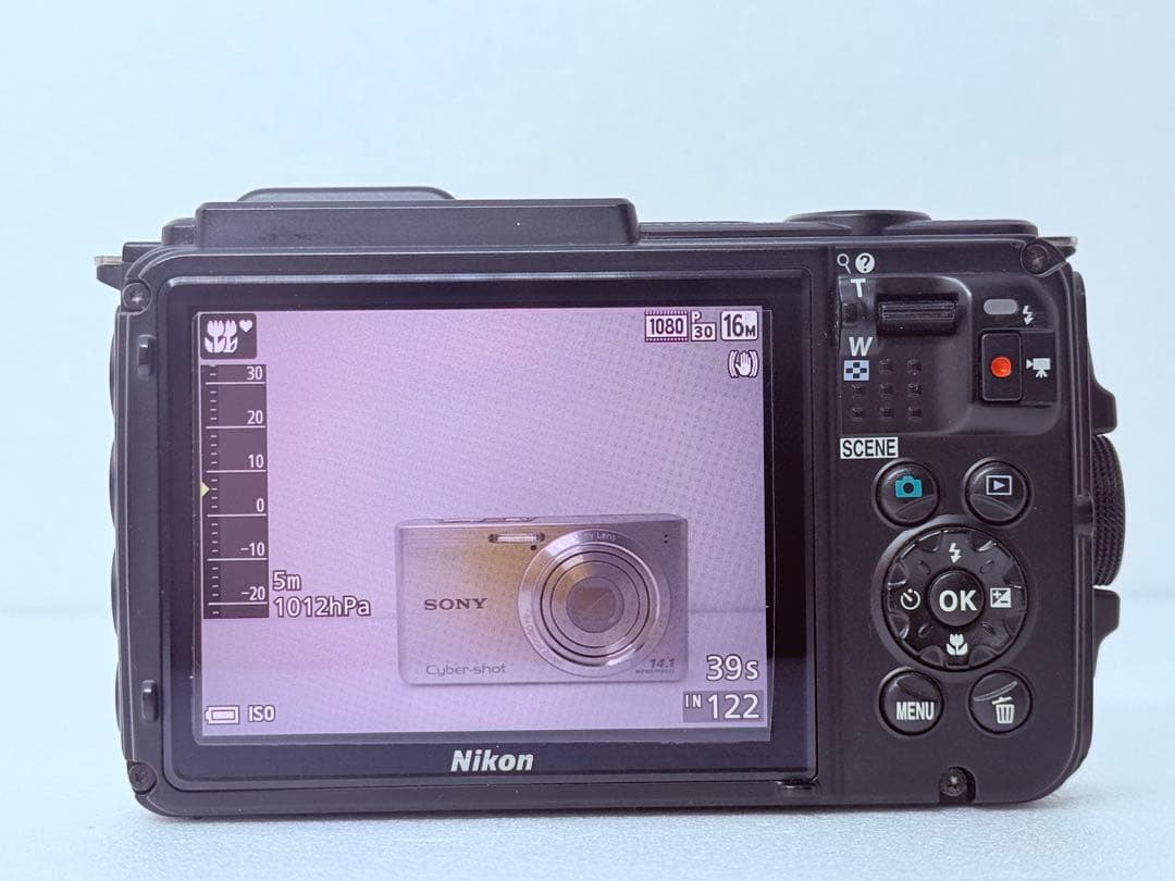 Nikon COOLPIX AW130 イエロー 防水デジカメ 動作確認済