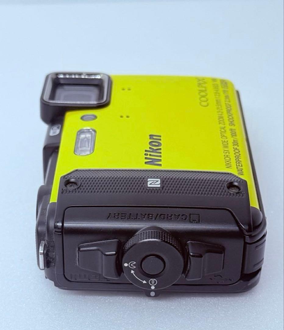 Nikon COOLPIX AW130 イエロー 防水デジカメ 動作確認済