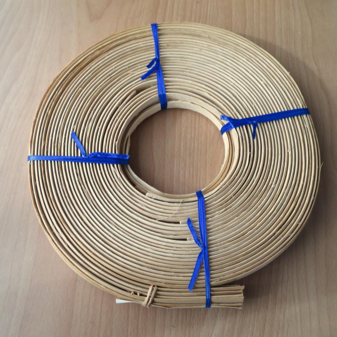 バスケット材料　リード　5点まとめて　約2,200g　木製　かご籠