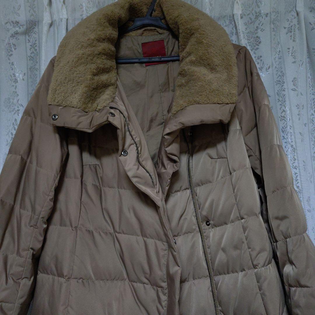 三陽商会AMACA☆高級ダウンコート☆ゆったりサイズ