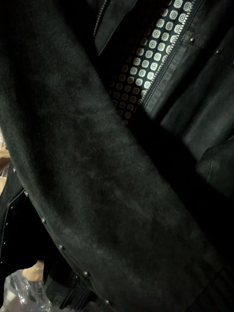 3*3様 NUMBER (N)INE スタッズスウェードジャケット 2004S