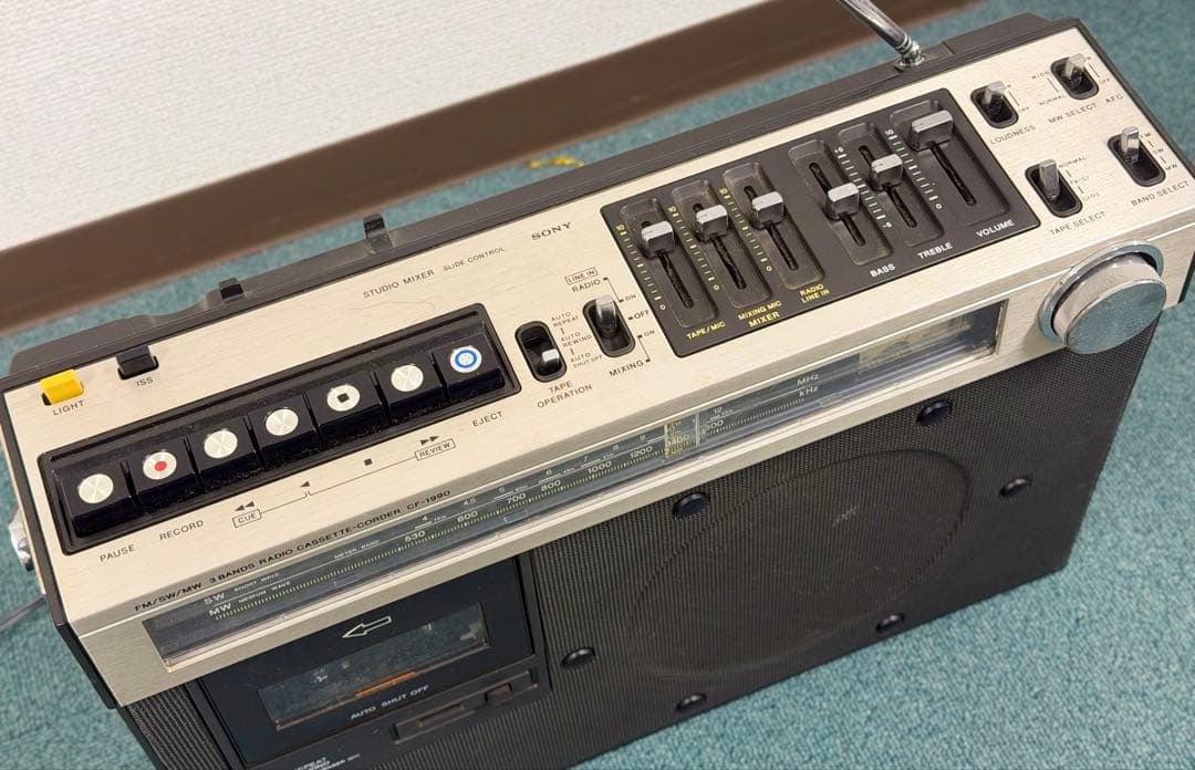 SONY ラジオ・カセットプレーヤー