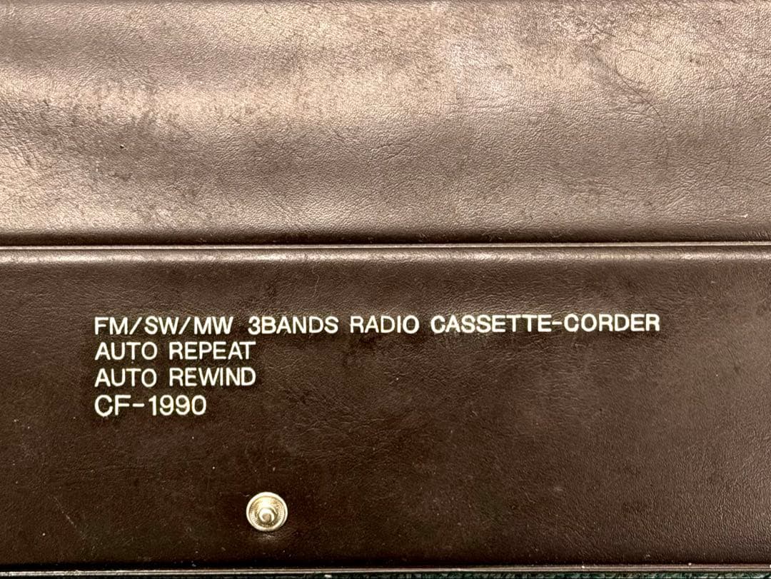 SONY ラジオ・カセットプレーヤー