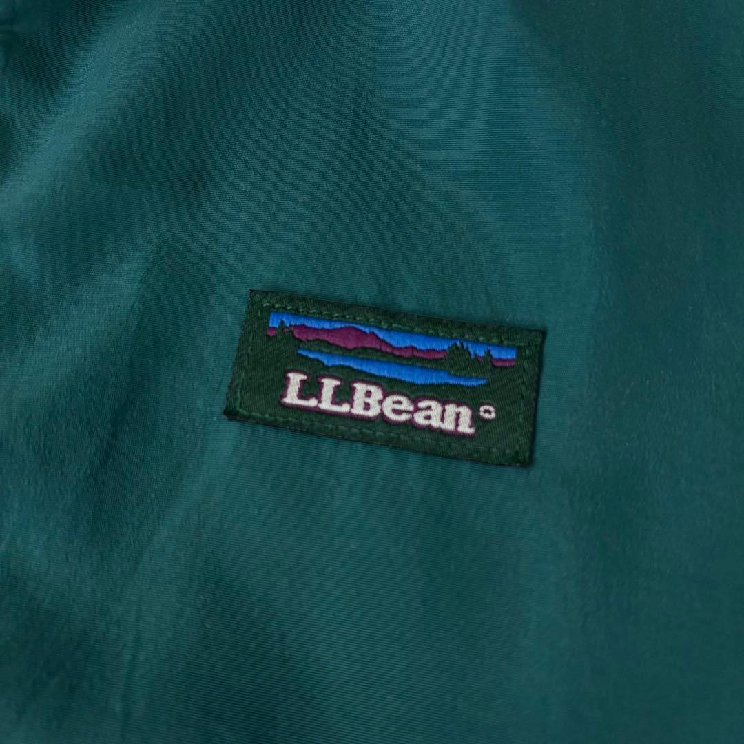 USA製　L.L.Bean　ウォームアップジャケット　Lサイズ　グリーン　古着