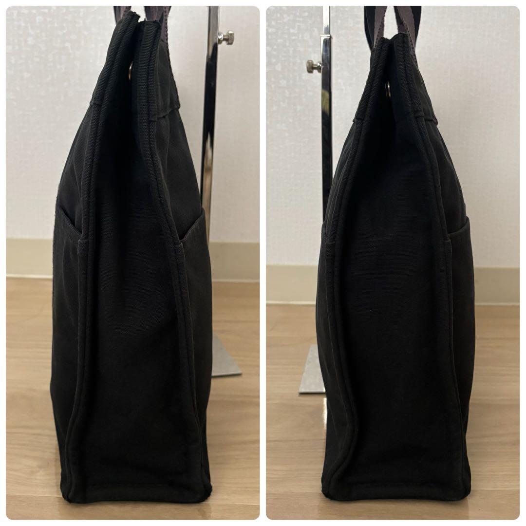 ケ*ウ様 【本物】エルメス トートバッグ フールトゥMM キャンバス 黒 ビジネ