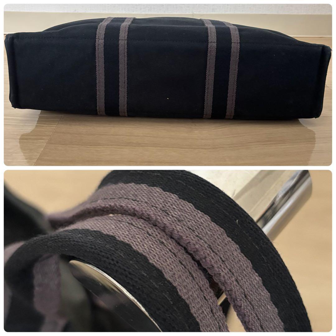 ケ*ウ様 【本物】エルメス トートバッグ フールトゥMM キャンバス 黒 ビジネ