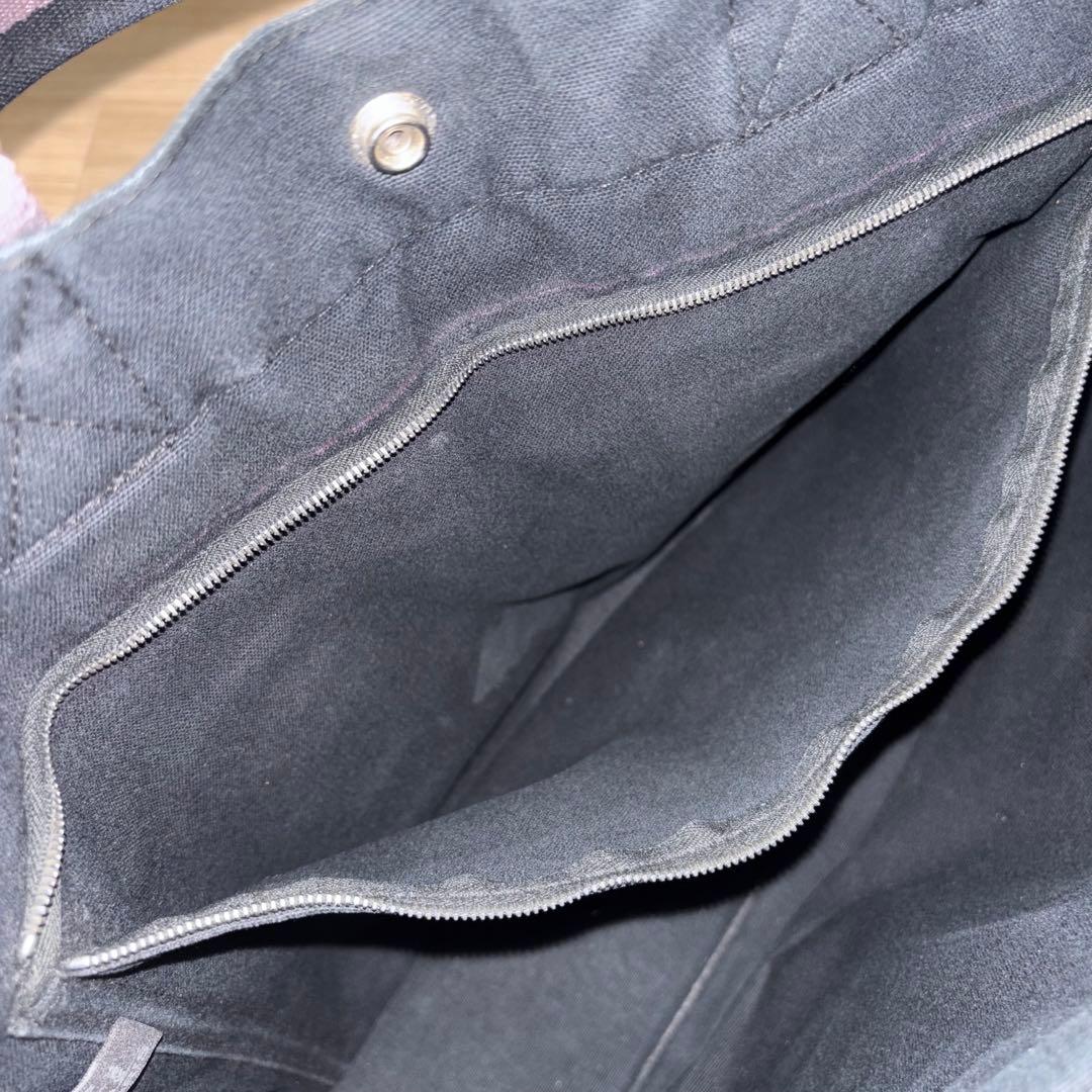 ケ*ウ様 【本物】エルメス トートバッグ フールトゥMM キャンバス 黒 ビジネ