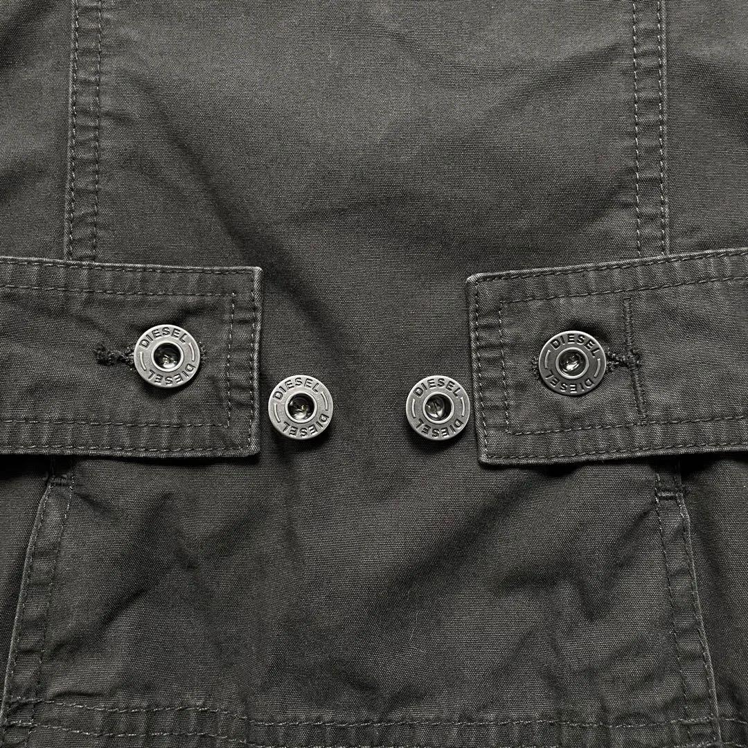 ジャケット・アウター 00s DIESEL archive military jacket y2k M