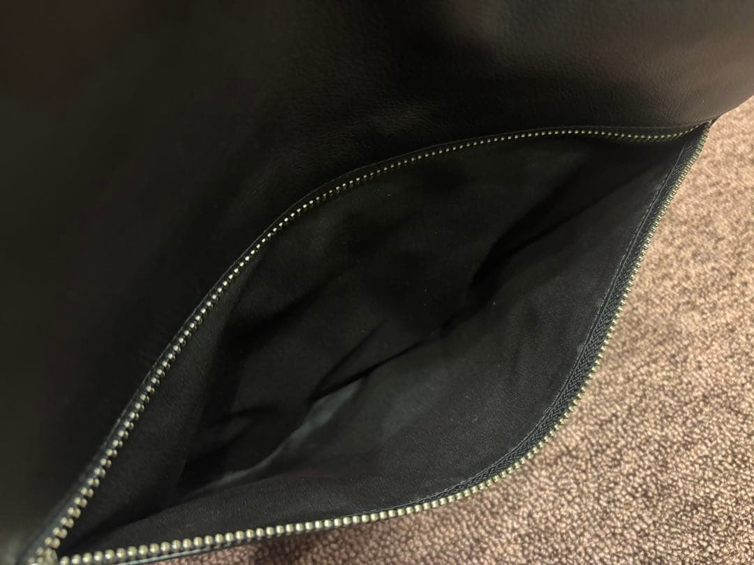 COACH コーチ　レザー2waxトートバック　ビジネスバック　黒　1