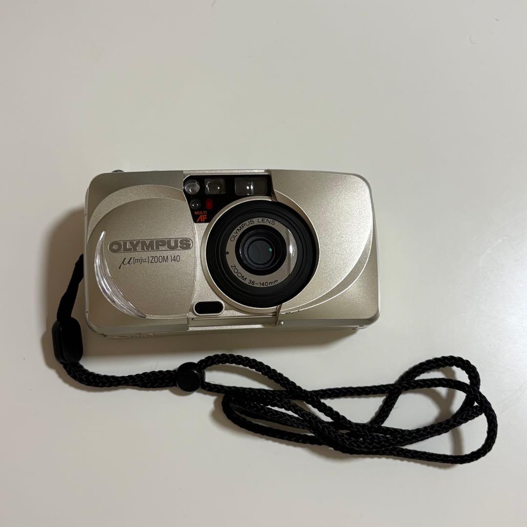 【リモートシャッター付】OLYMPUS μ Zoom 140 フィルムカメラ
