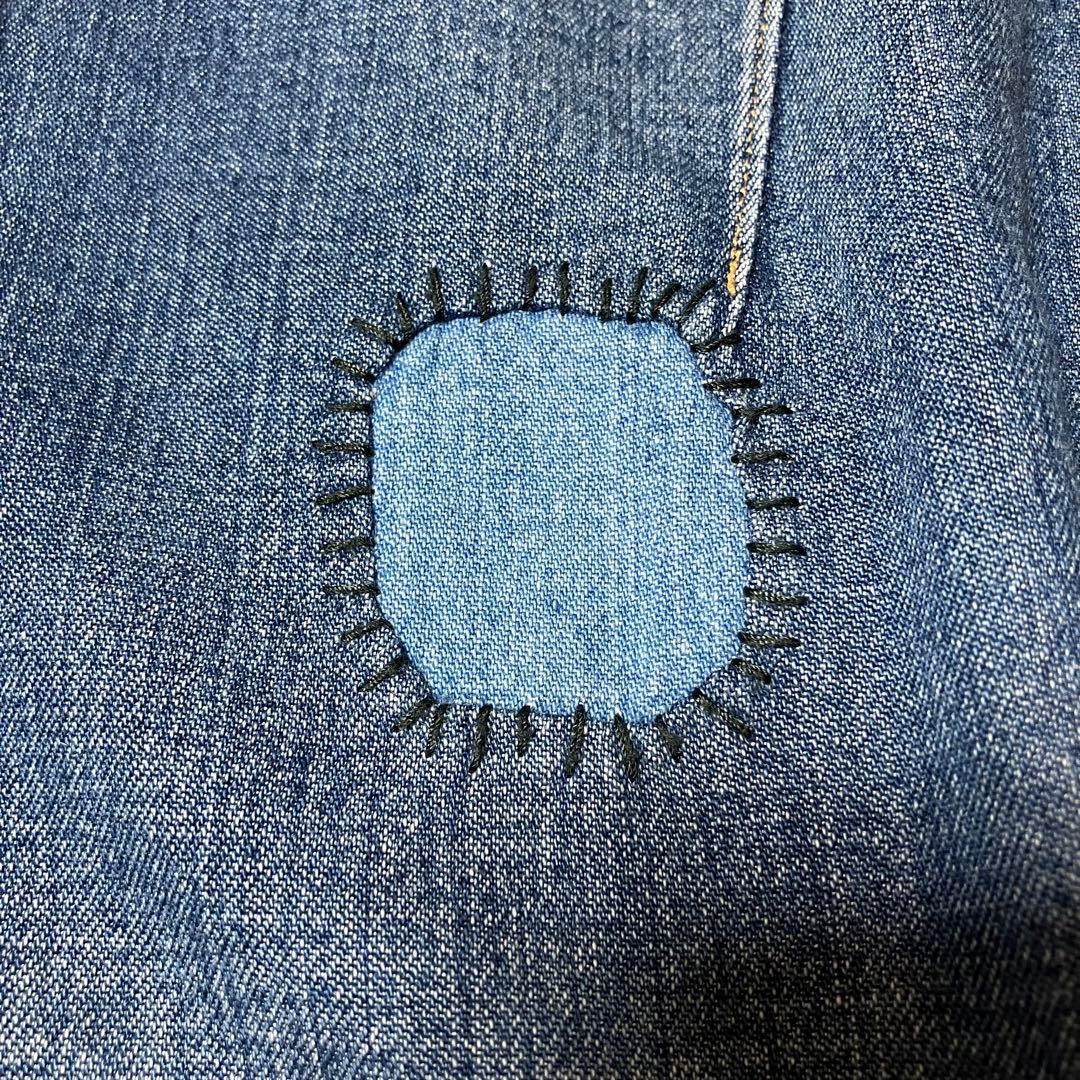 【美品4】NUMBER(N)INE デニムウエスタンシャツ