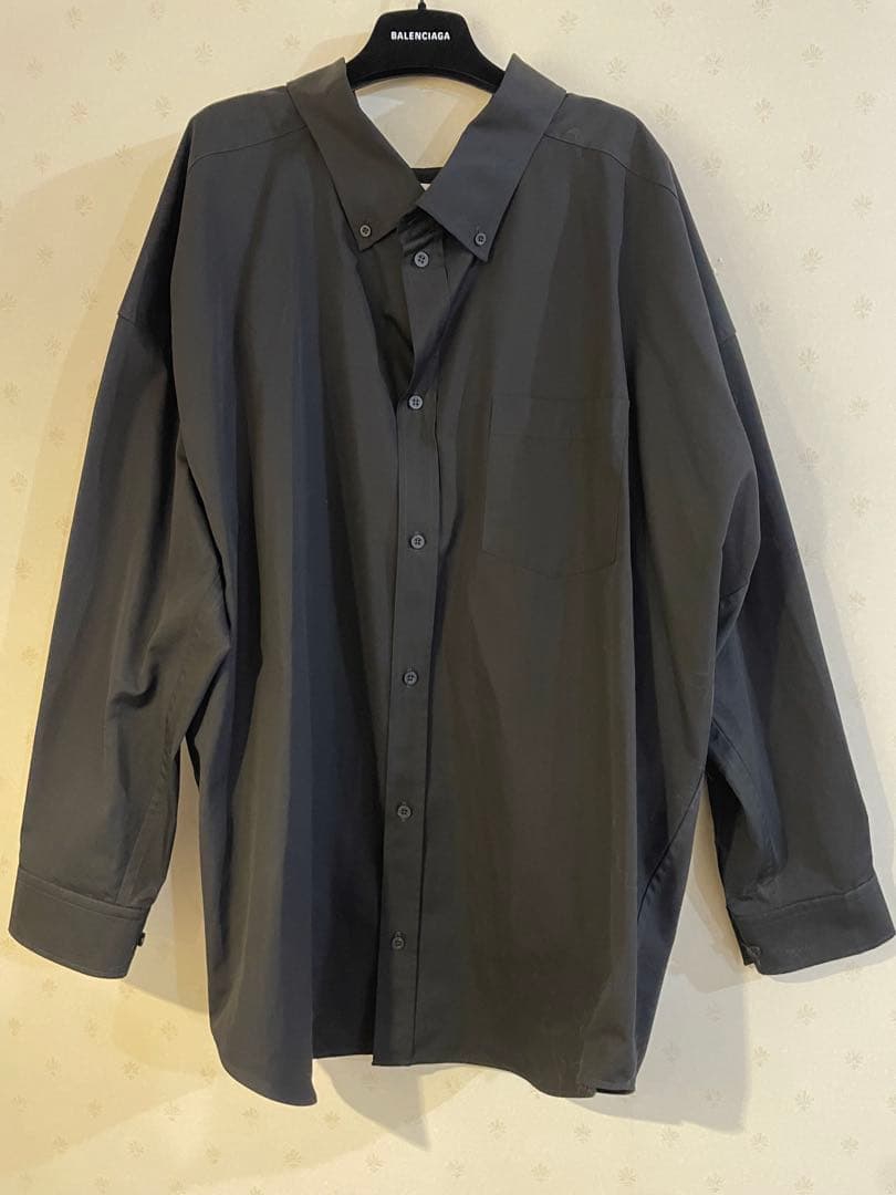 BALENCIAGA バレンシアガ ドロップショルダー シャツ