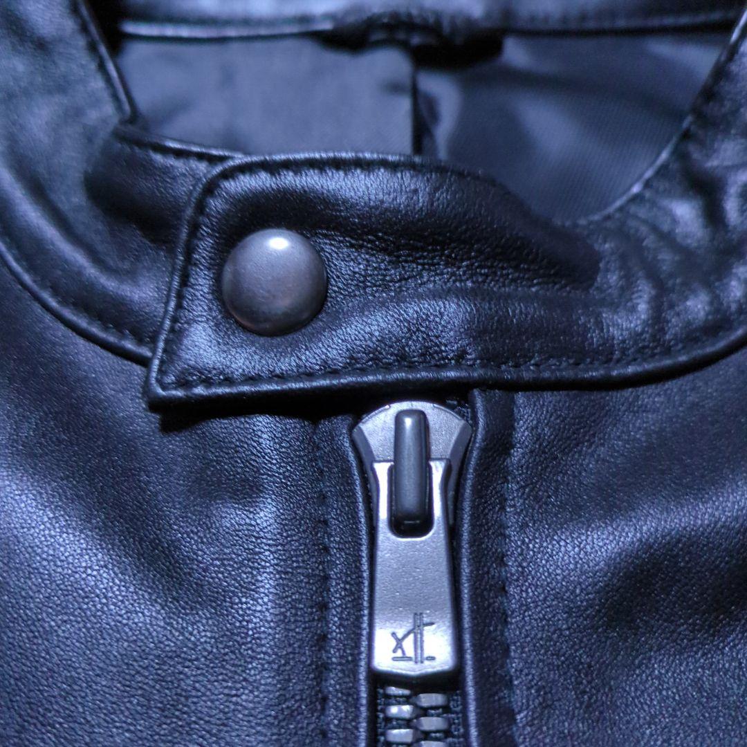 AKM Contemporary シングル ライダース レザージャケット 羊革