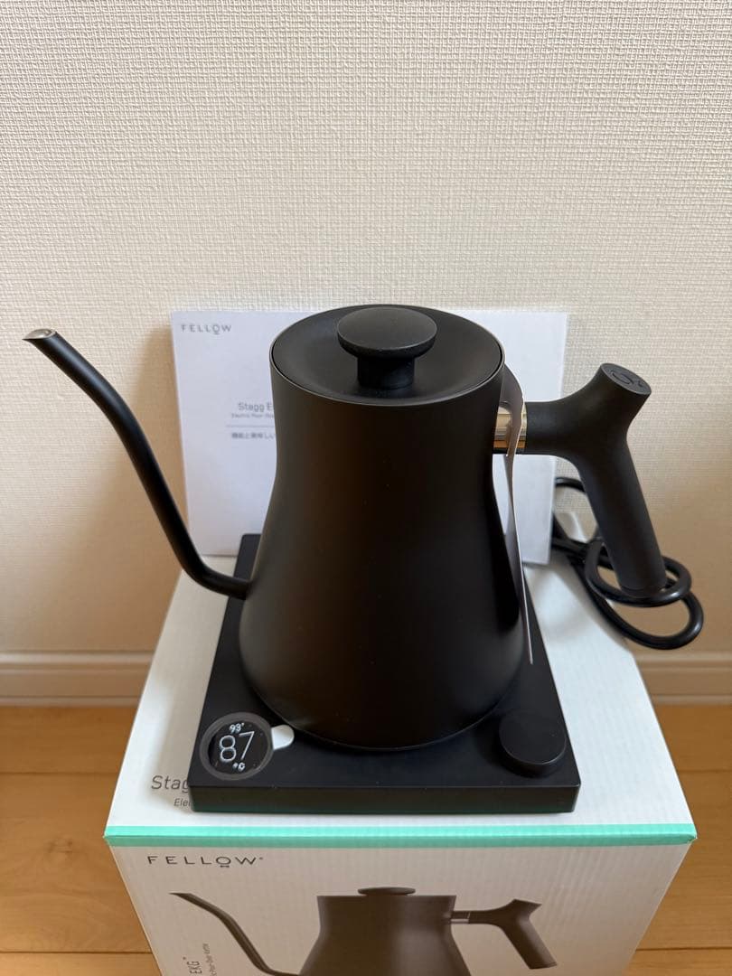 【未使用】Fellow Stagg EKG 電気ケトル／日本仕様