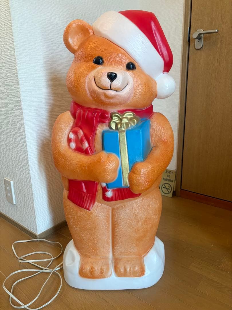 クリスマスイルミネーション　ライト　くま