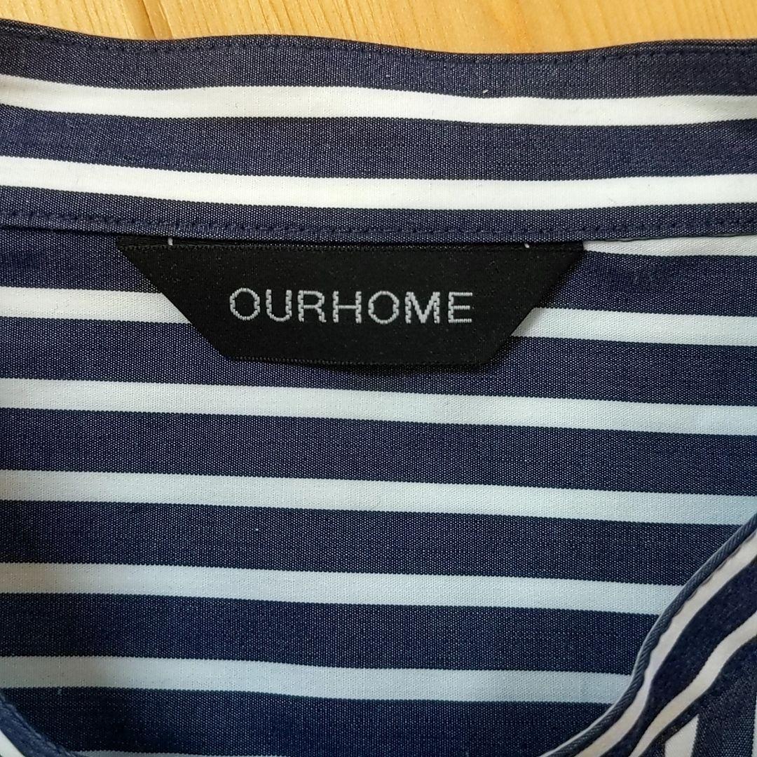 【新品】OUR 播州織 ベーシックシャツ シャツワンピ ワンピース