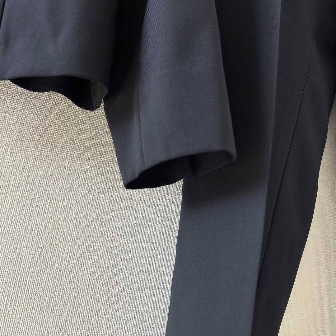 23区 パンツスーツ　セットアップ　ネイビー　大きいサイズ　48