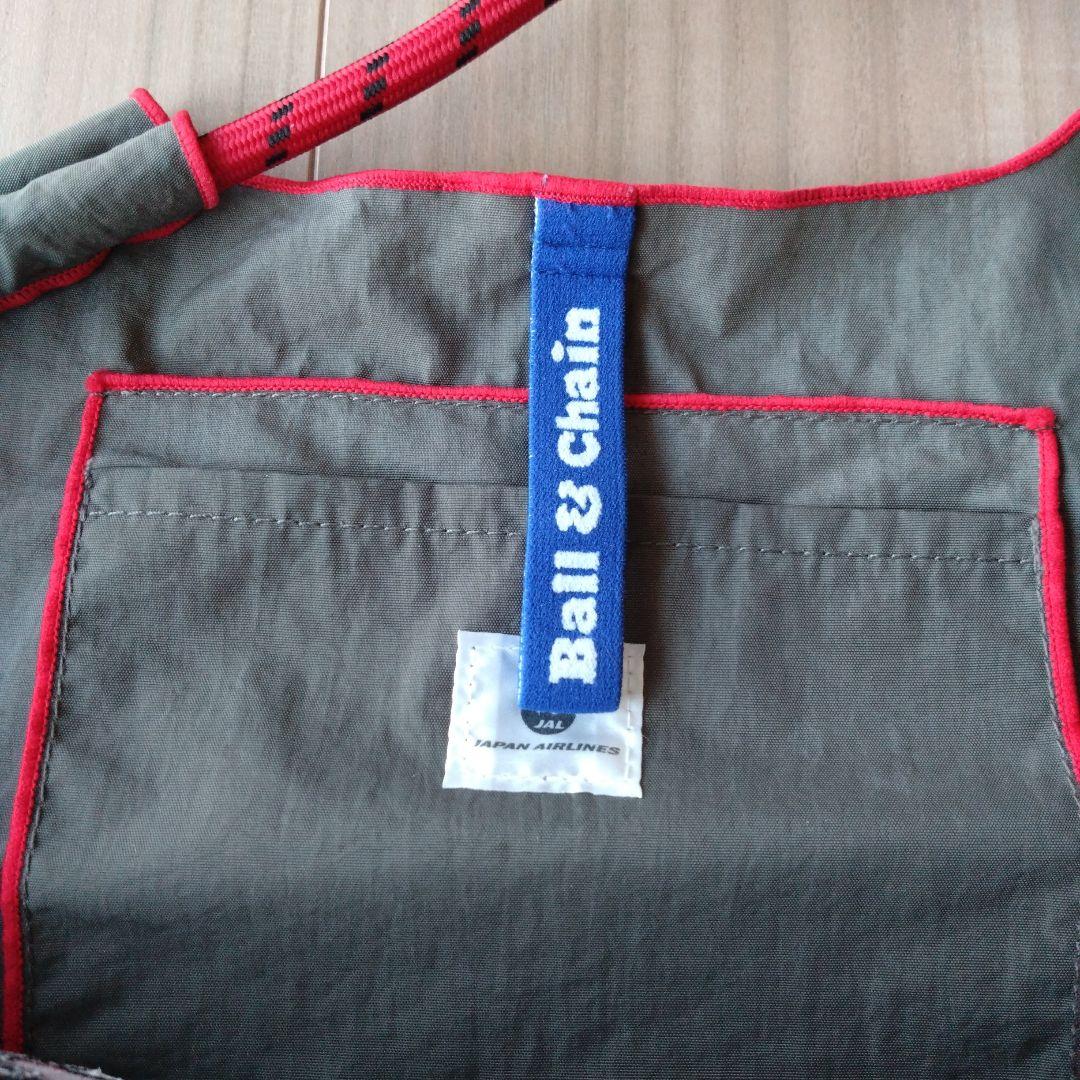 ボールアンドチェーン　JAL 日本航空　コラボ　バッグ　機内限定