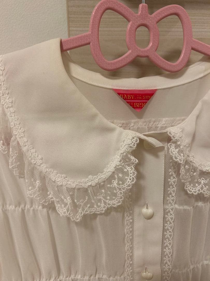 ベイビーザスターズシャインブライト　シフォン　ベビードールブラウス