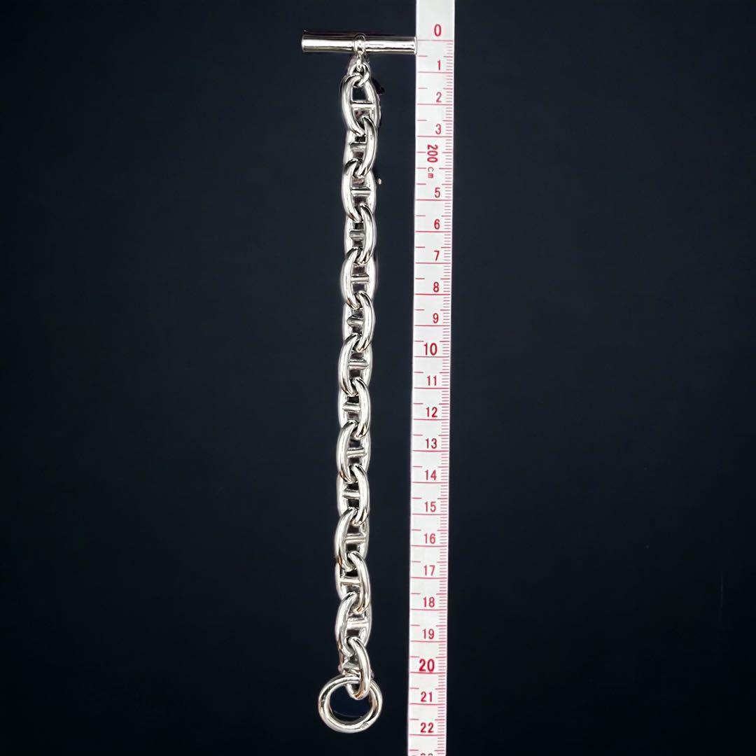 あ*き様 シルバー925 アンカーチェーン 特大 GMサイズ 14コマ ブレスレ