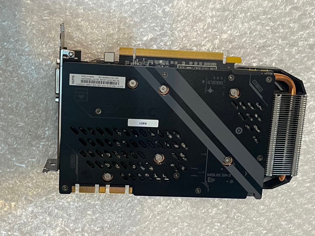 完動品　ZOTAC GeForce GTX 1080 8GB 美品です