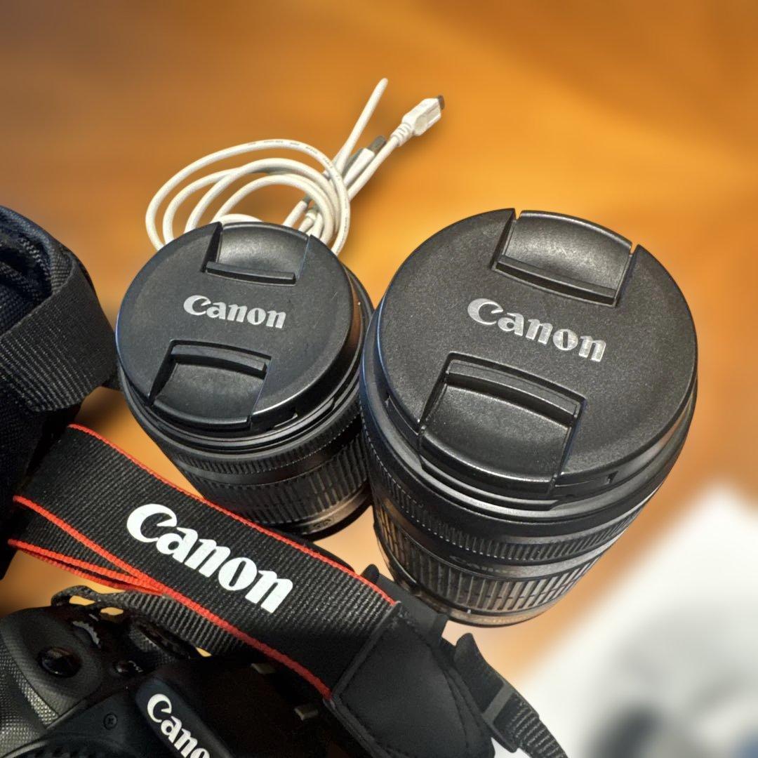 Canon EOS Kiss X7 ダブルレンズセット　バッグ付き