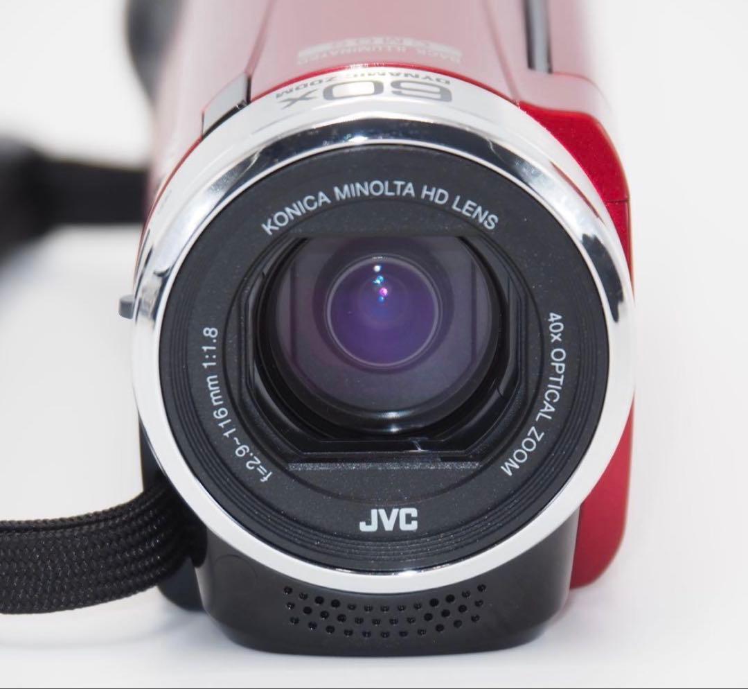ビデオカメラ JVC Everio GZ-HM177 SDカード　バッテリ付き